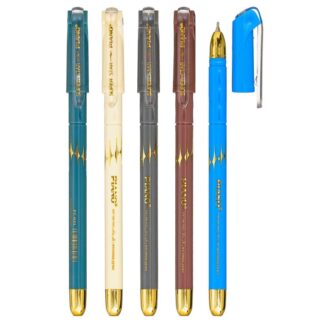 Ручка масляна "PIANO" /PT-031/ 0,7мм, синя, Soft ink Pen (12/72)