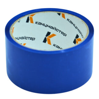 Скотч пакувальний "Канцмайстер" /KT94254/ 48мм*35м (40мкм) синій (6/72)