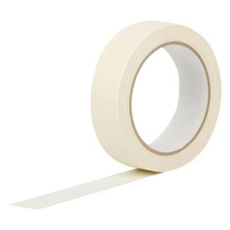 Скотч малярний білий 24мм*10м (120мкм) СТАНДАРТ (12/192)