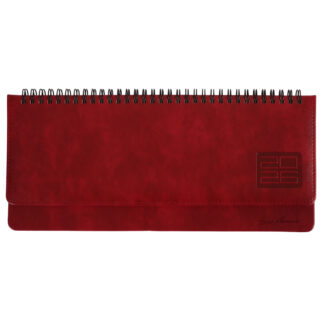 Планінг 30х14см Дат.2026 "Leo Planner" /252656/ "Persona", бордовий, 128стор. (1/20)