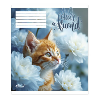 Зошит уч. "Gold Brisk" 18арк.# /ТВ-48/ №3515 "Мої друзi", 60г/м2, УФ-лак (25/500)