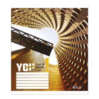 Зошит уч. "Gold Brisk" 96арк.== /ТВ-45/ №3542 Сучасна архiтектура, 60г/м2, УФ-лак (10/120)