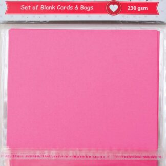 Набір заготовок для листівок "SANTI" /952282/ 15*15 см 5шт.,розов.,230г/м2 (1/100)