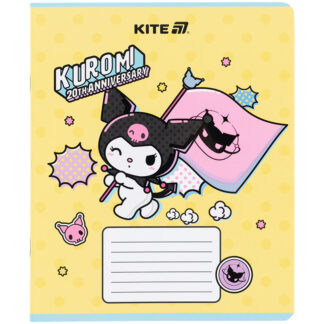 Зошит уч. "Kite" 18арк.== /HK25-237-2/ софт-тач + УФ лак, Kuromi Куромі (20/400)