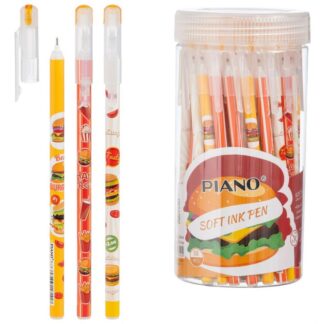 Ручка масляна "PIANO" /PT-1120/ "Hamgurber" 0,6/0,7мм, Soft ink Pen (50/2400)
