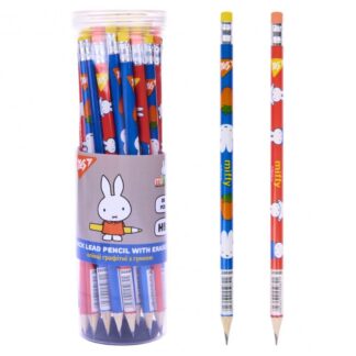 Олівець пр."Yes" /280688/ "Miffy" круглий з гумкою 36шт/туба (36/540/2160)