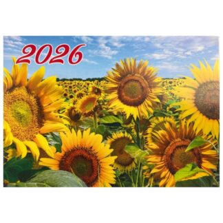 Календар кишеньковий 2026 "ЕУ" /К-06/ "Соняхи" 100*70мм (50)