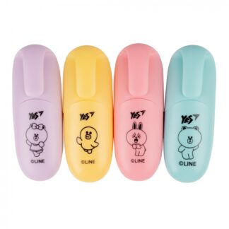 Маркер текстовий "YES" /390711/ "Line Friends", 4 шт в уп. (1/12/144)