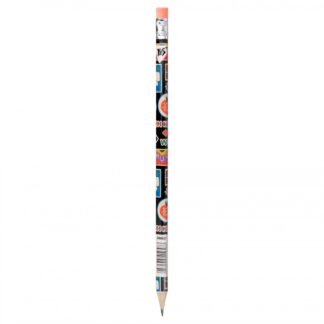 Олівець пр."Yes"/280631/ "Sticky Mood" з гумкою трикут. 36шт/туба (36/540/2160)