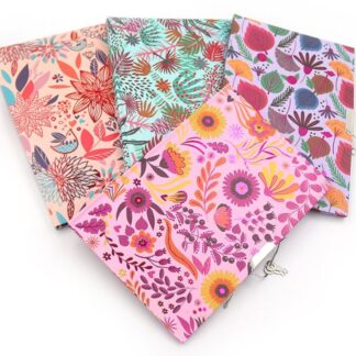 Блокнот А5 "JO" /DSCN0482/ на замочку "Візерунок" мікс