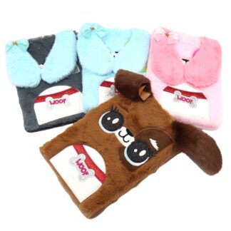 Блокнот А5/80 "JO" /DSCN1056/ пухнастий "Песик" мікс (1/36)