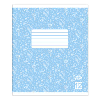 Зошит уч. "Бріск" 12арк. // /ТВ-50/ ФОНОВА №2 (25/600)