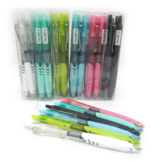 Ручка гелева автомат "JO" /7001GP/ "new", швидко висихає, чорна, mix 6 шт. 0,5м (12/144)