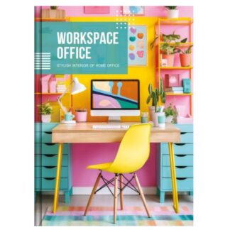 Блокнот А5/176арк "Рюкзачок" /ТП-2/ "OFFICE" # тв/лам. обкл., 60г/м2, мікс (1/12)