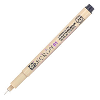 Лінер "Sakura" /XSDK01#49/ PIGMA Micron (0.1), 0,25мм, Чорний (1/12)