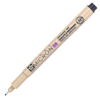 Лінер "Sakura" /XSDK08#49/ PIGMA Micron (0.8), 0,5мм, Чорний (1/12)