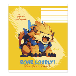 Зошит уч. "Gold Brisk" 12арк.== /ТВ-47/ №3514 Фантастичнi звiрятка, 60г/м2, УФ-лак (25/500)