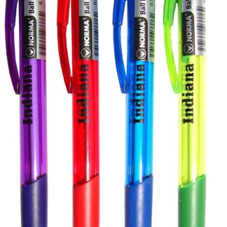 Ручка кулькова автомат "NORMA" /337/ синя, INDIANA (12/1728)