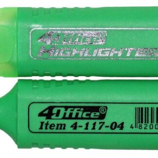 Маркер текстовий "4OFFICE" /4-117-04/ 1-5мм, ЗЕЛЕНИЙ (12)