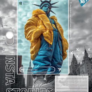 Зошит уч. "YES" 48арк.# /767945/ "Insta Storys" (10/200)