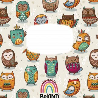 Зошит уч. "Школярик" 12арк.== /3130L/ "Be kind" виб.УФ-лак (дівчинка) (30/300)