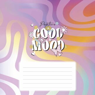 Зошит уч. "Школярик" 24арк.# /3504K/ "Good mood" виб.УФ-лак (дівчинка) (25/200)