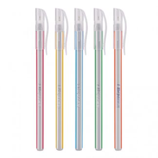 Ручка масляна "1В" /412096/ "2 Smart" 0,6мм, cиня (30/600)