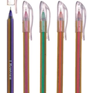 Ручка масляна "1 Вересня" 411054 "Softy" cиня кол.корпус (30/600)