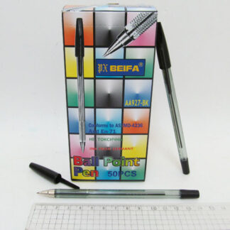 Ручка кулькова "BEIFA" AA927 чорн.   (50/1000)