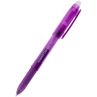 Ручка гелева "Пиши-стирай" "Axent" /AG1122-11-A/ Correct 3Х, фіолетова (12/480)