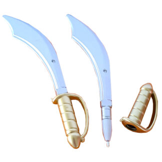 Ручка гелева /020145/111-8, синя, Шабля, мікс (12/144/1728)