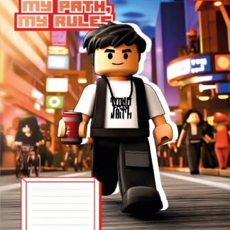 Зошит уч. "1B" 12арк.# /768179/ "Lego character" (25/500)