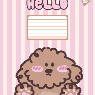 Зошит уч. "YES" 12арк.# /767805/ "Hello Puppy" (25/500)