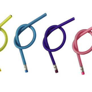 Олівець пр. OL-30-1 пласт.ГНУЧКИЙ  з глітером 30см 6шт/уп (6/144)