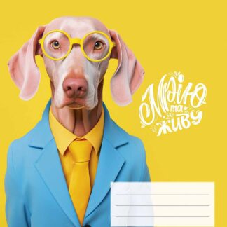 Зошит уч. "Школярик" 36арк.== /3351L/ "Мрію та живу" ВД-лак (дівчинка) (20/120)