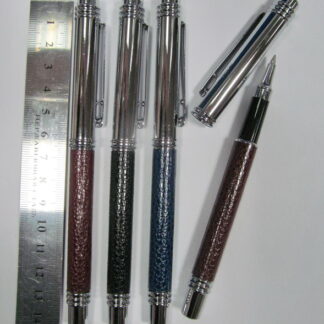 Ручка капілярна "Baixin" /RP922/ (6-7-8) шкіра мікс (12)