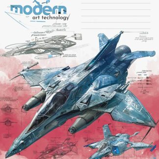 Зошит уч. "Школярик" 24арк.== /3442L/ "Modern Art, Technology" ВД-лак (хлопчик) (25/200)