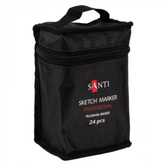 Набір скетч маркерів "Santi" /390777/ 24 кол. спиртові, у сумці (1/24)