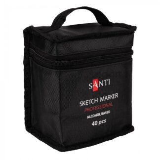 Набір скетч маркерів "Santi" /390778/ 40 кол. спиртові, у сумці (1/18)