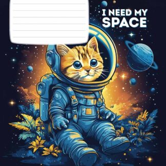 Зошит уч. "Star" 12арк. == /3496L/ "I need my space" виб УФ-лак (хлопчик) (30/360)