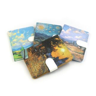 Блокнот А6/80арк "JO" /DSCN0726/ на кнопці "Nature" мікс (1/24)