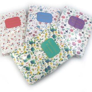 Блокнот 18*12,5см/112арк "JO" /DSCN9906/ на кнопці "Квіти" мікс