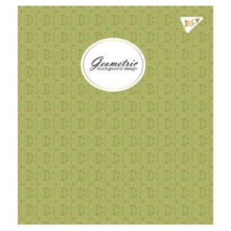 Зошит уч. "YES" 18арк.== /766831/ "Geometric" мат. ВДЛ+ УФ-спл+Pantone Gold (10/200)