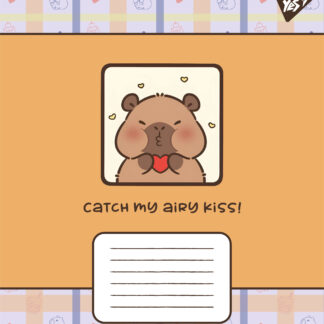 Зошит уч. "YES" 12арк.// /767952/ "Капібара Capy vibes" (25/500)