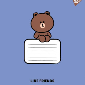 Зошит уч. "YES" 12арк.// /767647/ "Line Friends Stylish" (25/500)