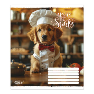 Зошит уч. "Gold Brisk" 18арк.== /ТВ-48/ №3520 Будь завжди милим, 60г/м2, УФ-лак (25/500)