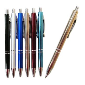 Ручка автомат "Baixin" /BP2001/ MIX 3шт.  (12)