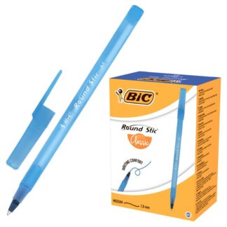Ручка кулькова "BIC" Round Stic /893212/921403/ синя (60/540)