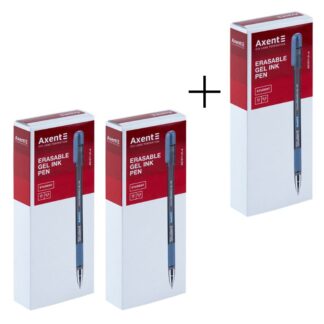 АКЦІЯ Ручка "Пиши-стирай" /AG1071-01-A/ 0,5мм, "Student" чорна (уп.12) 2+1