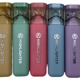 Набір маркерів текстових /801/ "Сипучі блискітки-макарун" 36 штук 6 кольорів, мікс (36)